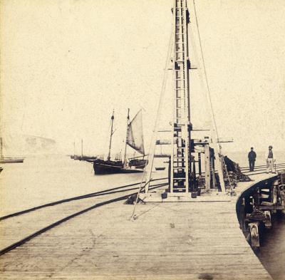 Old Pier Swanage c_1865