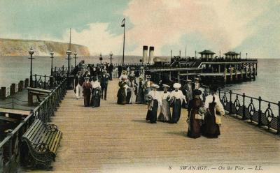 Swanage Pier 1906 LL8 (Haysom Collection) (4)
