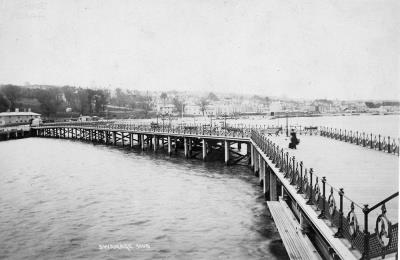 Pier 1890s - 2 BW