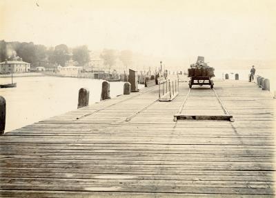 Swanage Pier 1896 Swanage Museum Collection